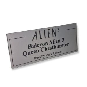 Prop Display Plaques - Alien